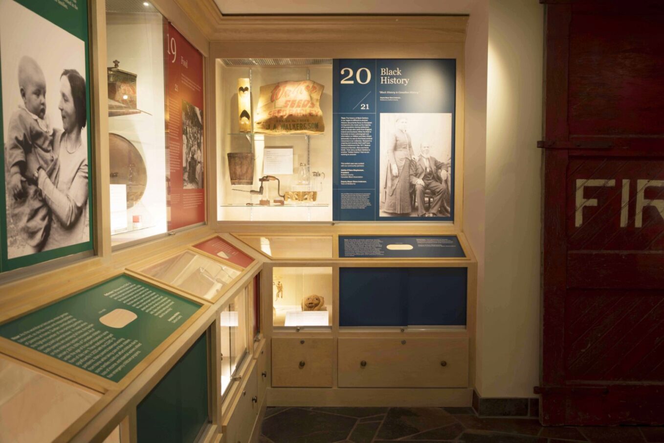 Exhibits at the Museum of Dufferin